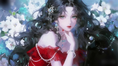 栀子花宫廷少女