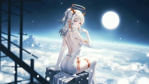 动漫女孩壁纸循环动画