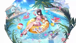 鸣潮夏日泳装千咲