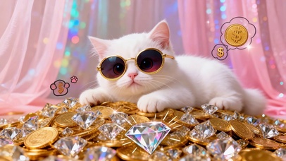 猫界富婆的日常