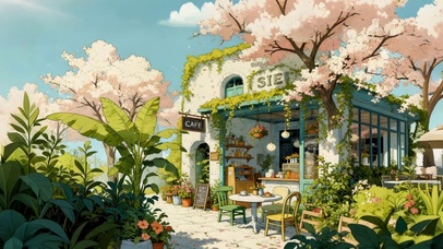 春天的小屋