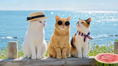 三小猫的聚会