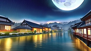 海底月是天上月