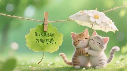 生活明朗 万物可爱