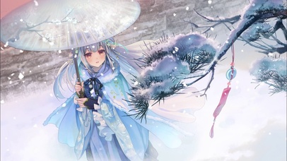 唐九夏（《檐下雪》）画师：星律动Nebula Beat
