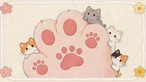 猫掌小猫咪