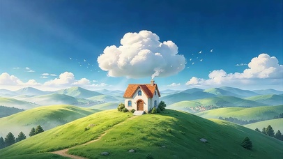 云下绿野小屋
