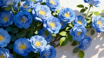 护眼花朵带鱼屏