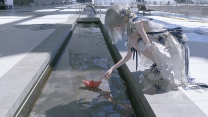 少女纸船