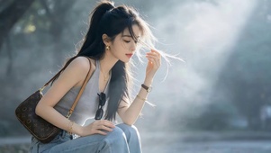治愈可爱女孩