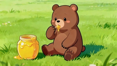 小熊的甜蜜时光