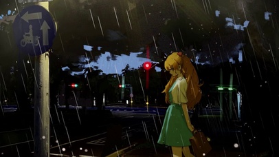 雨中明日香