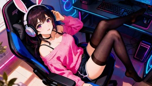 电竞兔兔女孩