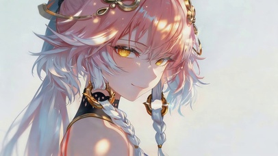 治愈可爱女孩