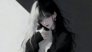 唯美光影 猫少女