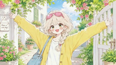 元气少女的美好一天