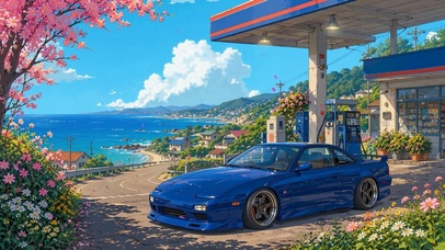 治愈夏天海边
