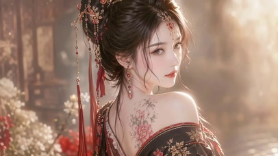 花背佳人