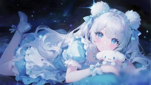 少女和萌宠