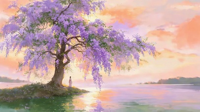 黄昏美景