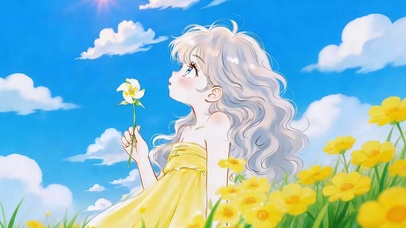 晴日花语  治愈少女