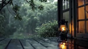森林听雨声
