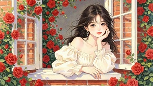 长发女孩