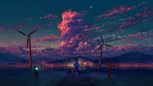 旅行的少女