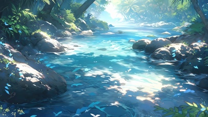 山涧