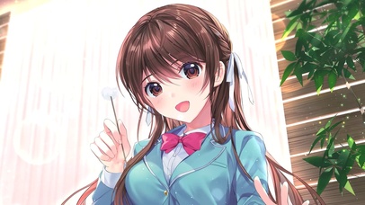 室内可爱少女