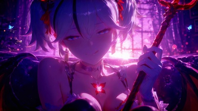 二次元魔杖女孩