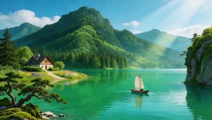山水