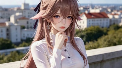 治愈可爱女孩