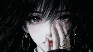 哭泣的少女