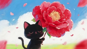 送你一朵小红花