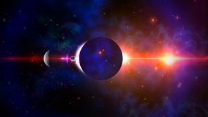 4K三维空间行星