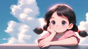 大眼晴女孩