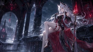 白发兽耳美少女暗黑城堡