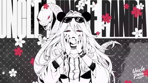 二次元黑白少女