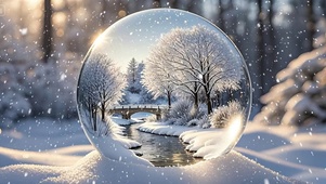 唯美的雪