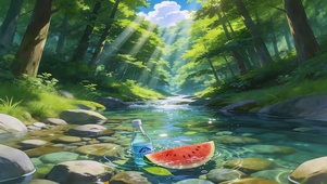 溪畔的夏天