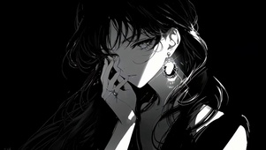 纯黑系小兰