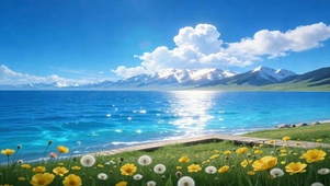湛蓝海湾