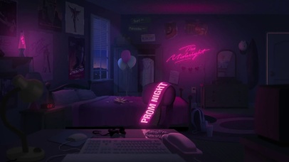 赛博朋克 午夜房间