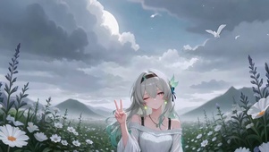 流萤—花光沐雨