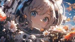 宇航员少女
