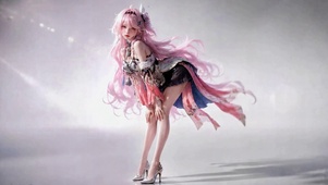 粉发幻梦少女