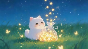 草原星星猫咪