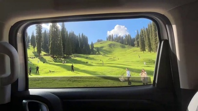 这一刻像闯入童话世界