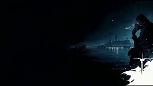 夜晚的布拉佛斯港口